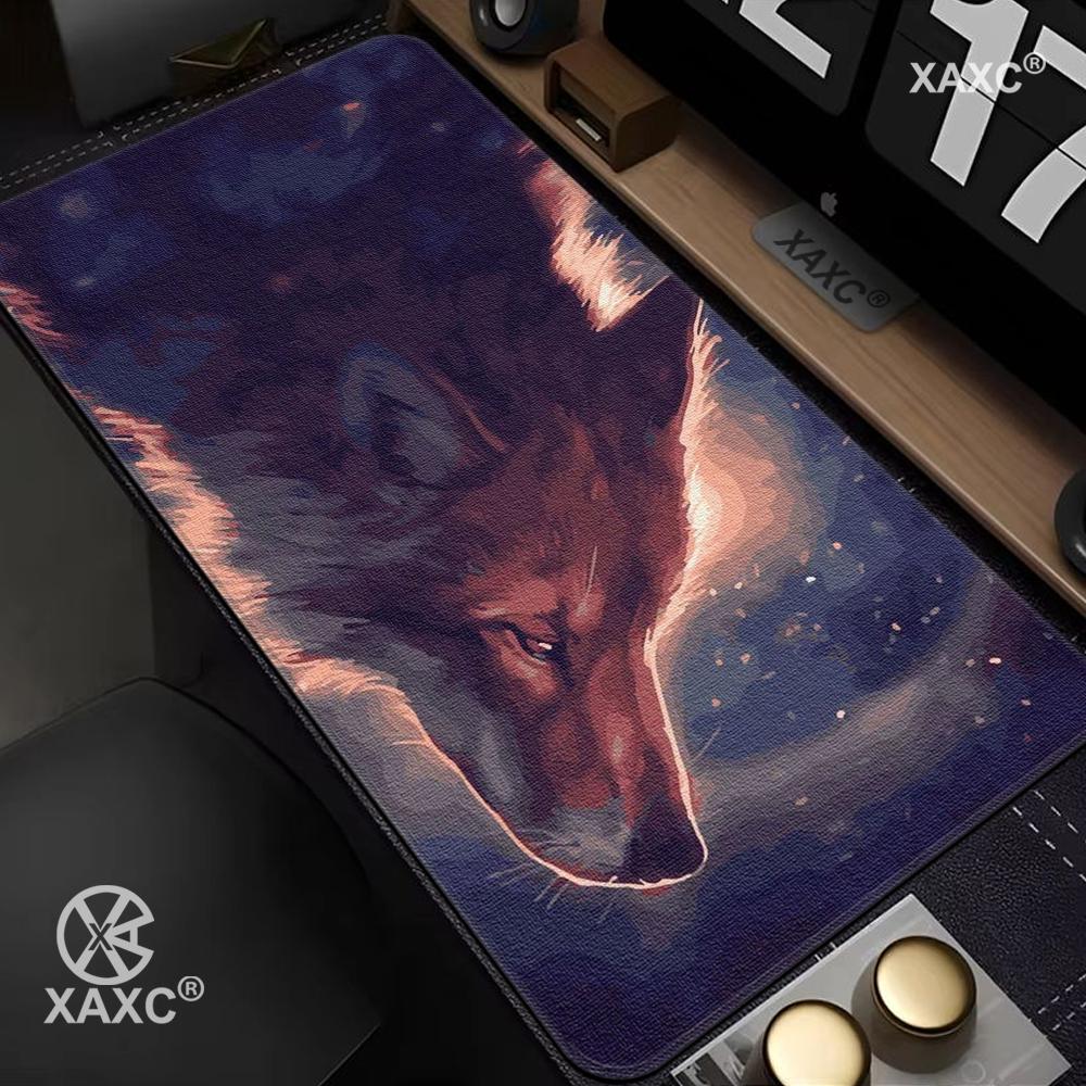 Gaming Keyboard Non Mechanical - Oil painting Mouse Pad 90x40CM non-slip