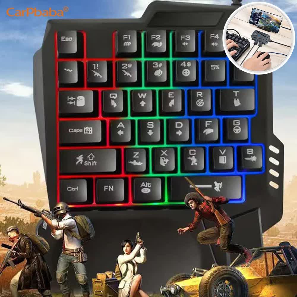 Gaming Keyboard Hand - USB Single Hand One-Handed Gaming Kit