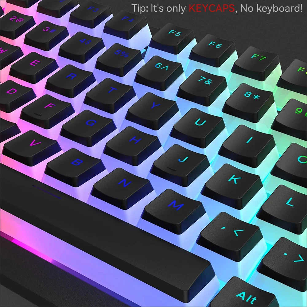 New Pudding PBT Keycaps 129 Ke - Gaming Keyboard Budget review and price