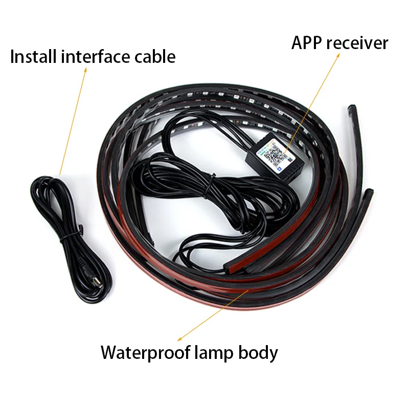 KIEND Car Flexible Underglow S - Rgb Underglow Strip review and price