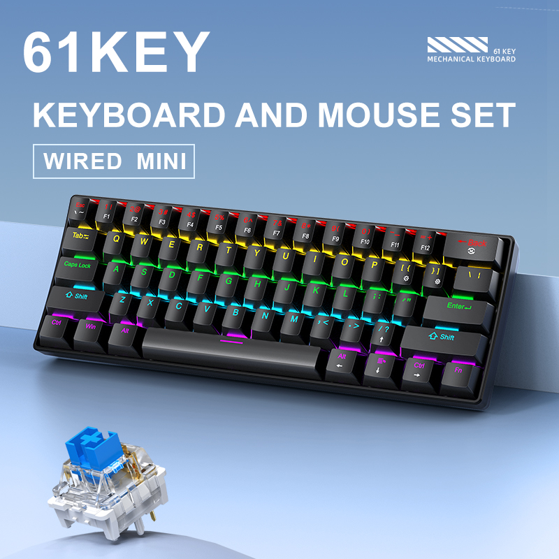 APAYADO K61 Mini Mechanical Ke - Gaming Keyboard Budget review and price