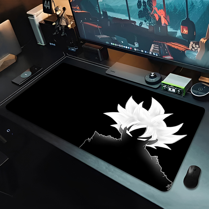 DBZ Black Anime Mouse Pad Drag - Gaming Keyboard Noise review and price