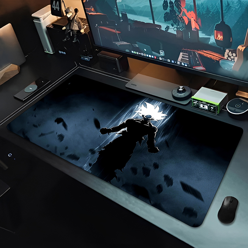 DBZ Black Anime Mouse Pad Drag - Gaming Keyboard Noise review and price