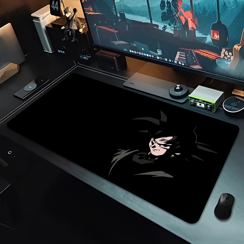DBZ Black Anime Mouse Pad Drag - Gaming Keyboard Noise review and price