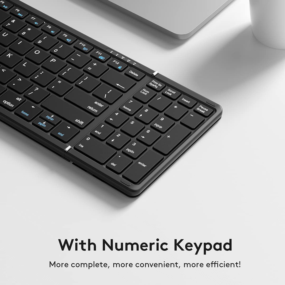 Foldable Bluetooth Keyboard wi - Gaming Keyboard Budget review and price