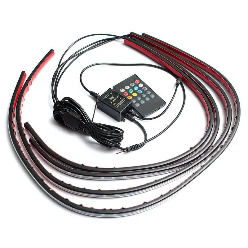 4x Waterproof RGB 5050 SMD Fle - Rgb Underglow Strip review and price