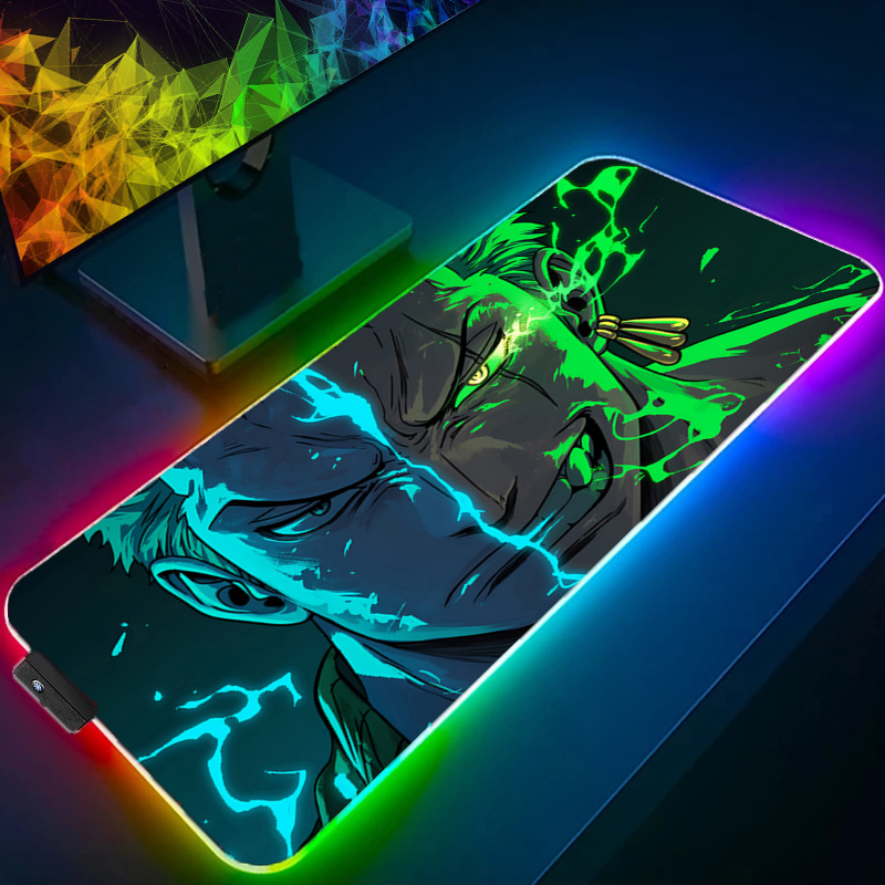 ONE PIECE Zoro Mouse Pad RGB G - Gaming Keyboard Noise review and price