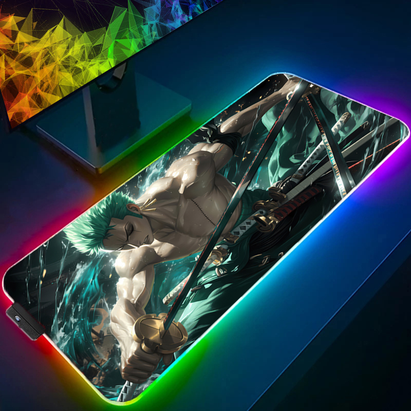 ONE PIECE Zoro Mouse Pad RGB G - Gaming Keyboard Noise review and price