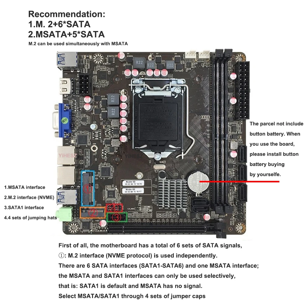 B365 Mini-ITX Motherboard LGA  - Intel Cpu Core I5 review and price