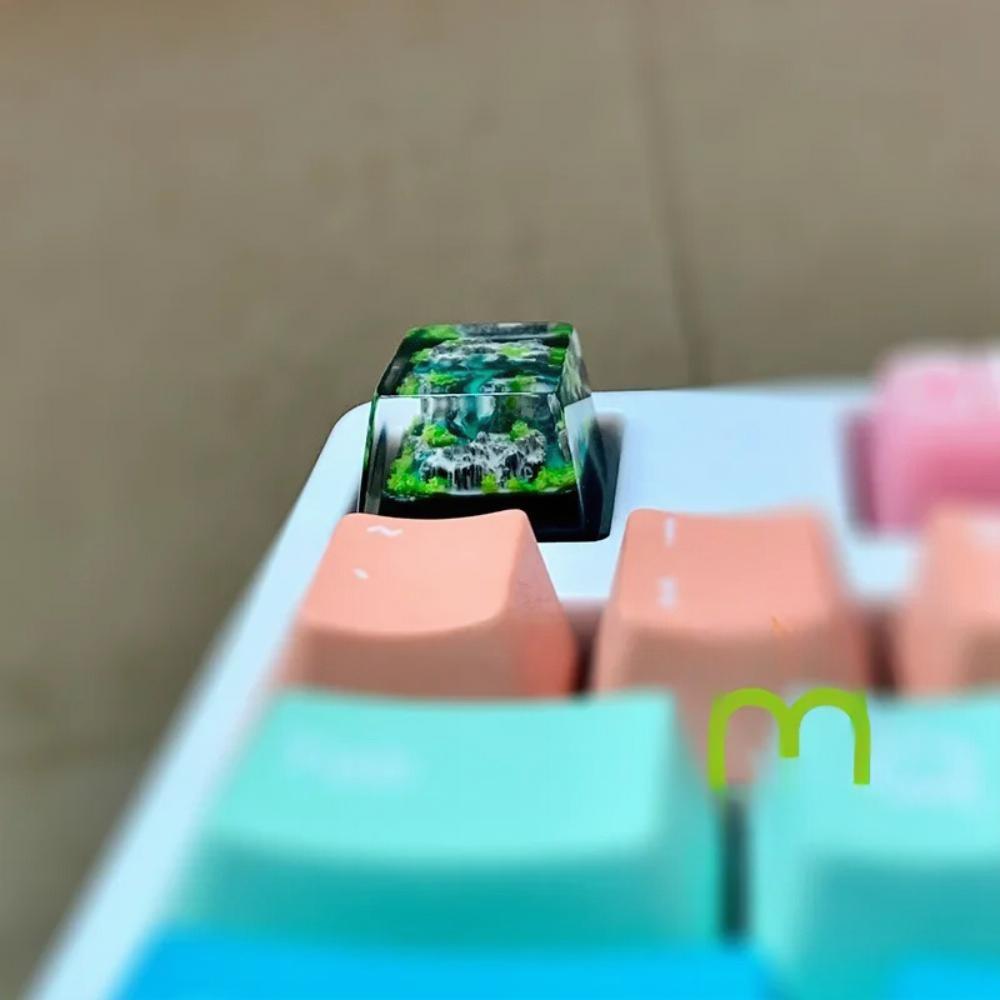Mountain and Sea Keycaps Artis - Gaming Keyboard No Rgb review and price
