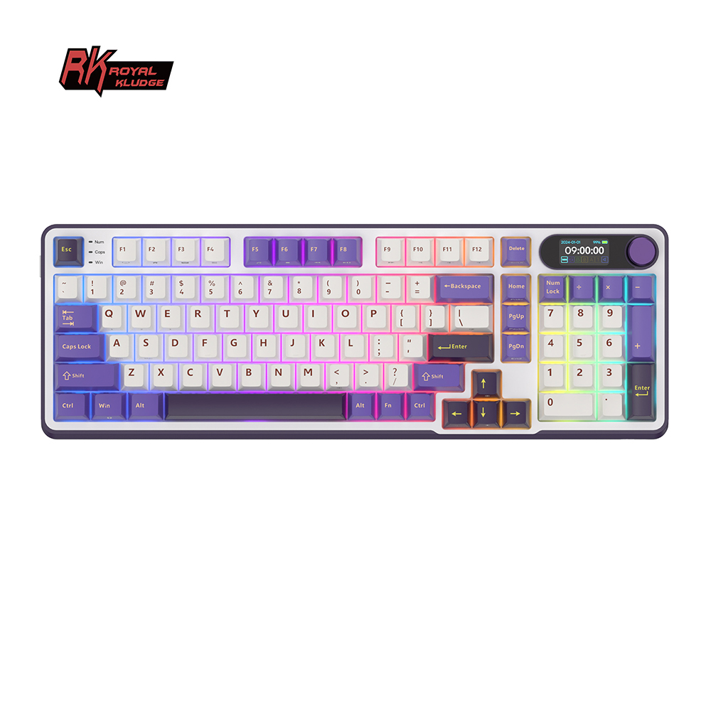 RK ROYAL KLUDGE S98 Wireless G - Gaming Keyboard Budget review and price