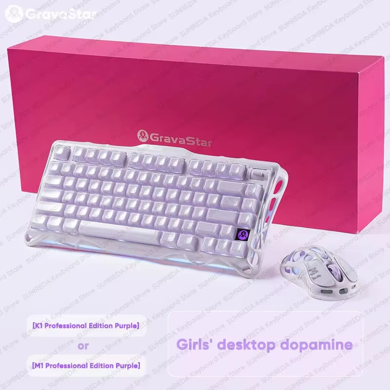 GravaStar M1 M2 Wireless Mouse - Gaming Keyboard Bluetooth review and price