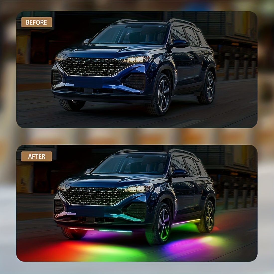 RGB Flexible Car Underglow Lig - Rgb Underglow Strip review and price