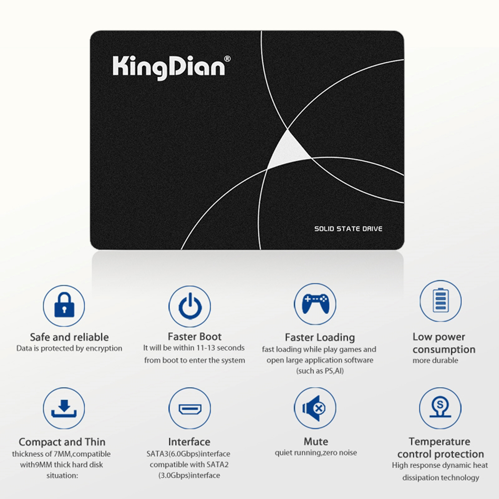 KingDian SSD 60GB 120GB 128GB  - Samsung Ssd Evo 870 review and price