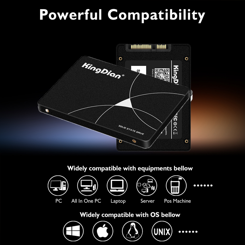 KingDian SSD 60GB 120GB 128GB  - Samsung Ssd Evo 870 review and price