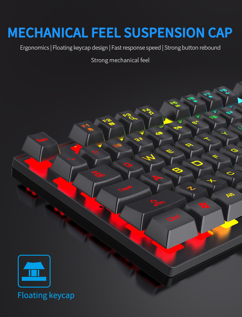 104 Key Backlit Mechanical Key - Gaming Keyboard Budget review and price