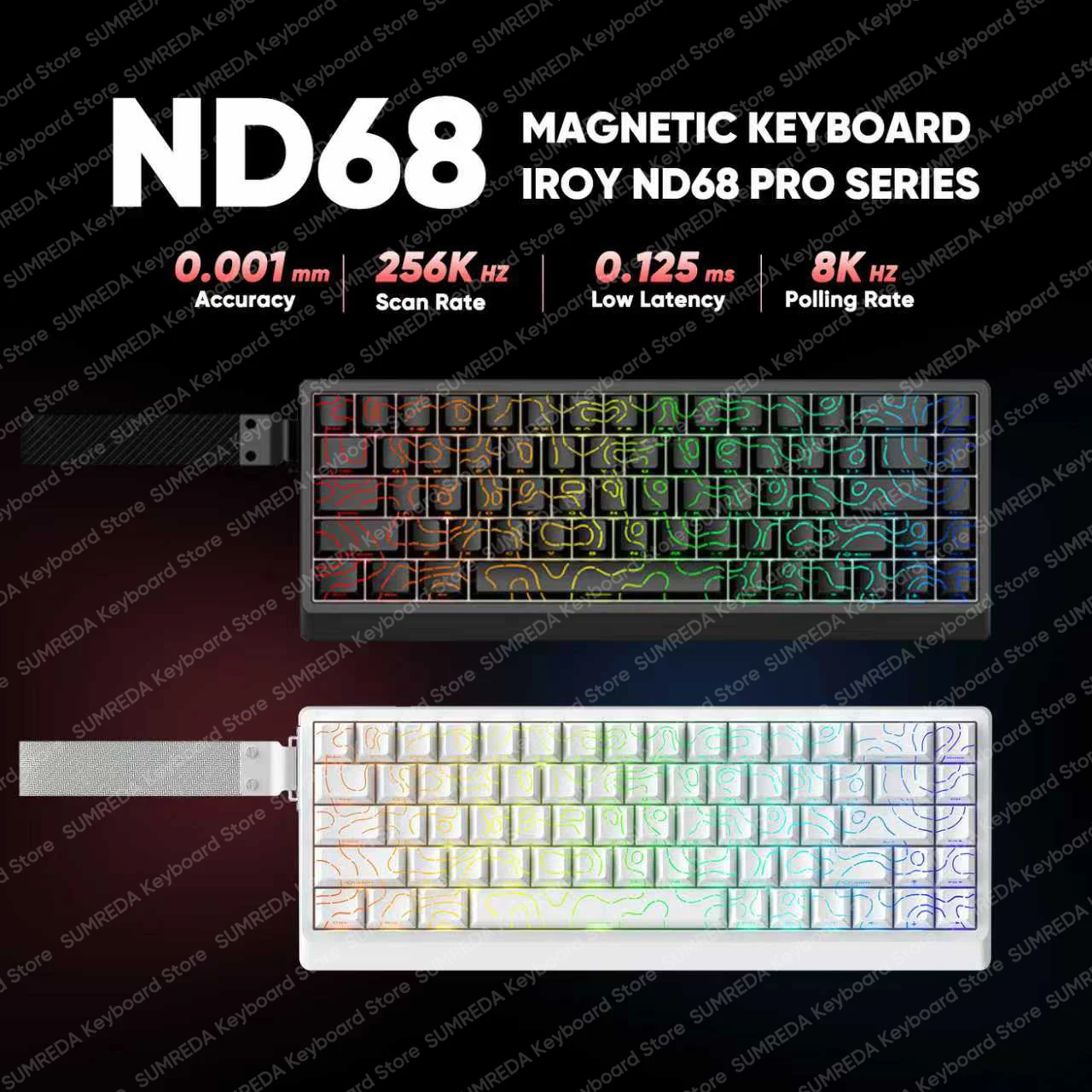 IROK ND68 ND68Pro Hall Effect  - Gaming Keyboard Hall Effect Switches review and price